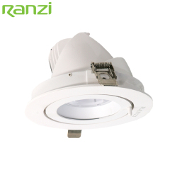 Wholesale Hotel Ceiling Spotlights Recessed Adjustable Flicker Free LED COB Downlight