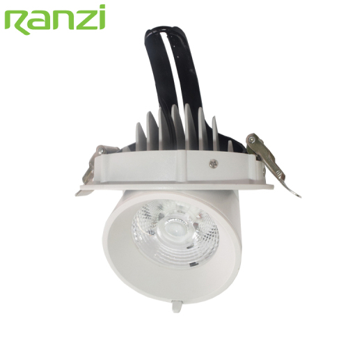 Round cut-out 150mm led down light Aluminum Body Spot Light 25W 30W 35W Adjustable Wall washer downlight LED Recessed Down Light