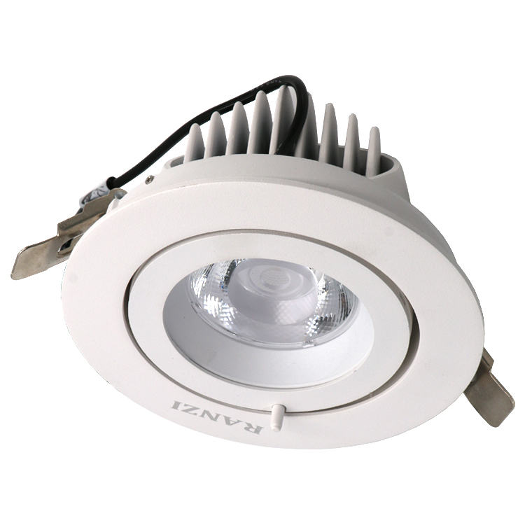 Wholesale Hotel Ceiling Spotlights Recessed Adjustable Flicker Free LED COB Downlight