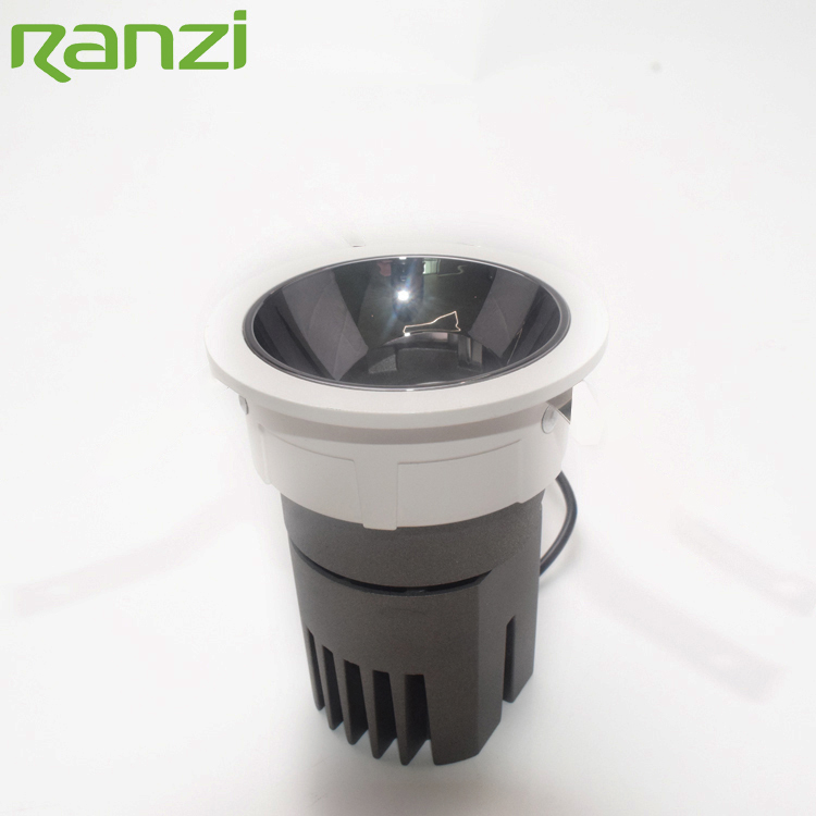 Wholesale Low UGR 3.5 Inch 10W Adjustable Aluminum LED COB Wall Wahser Downlight For Hotel Museum