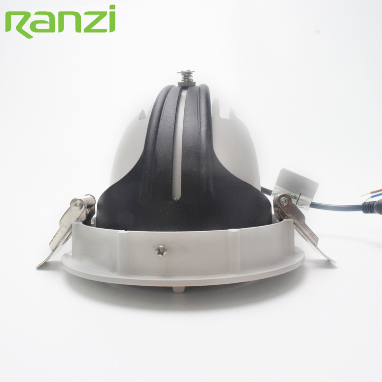 Round cut-out 150mm led down light Aluminum Body Spot Light 25W 30W 35W Adjustable Wall washer downlight LED Recessed Down Light