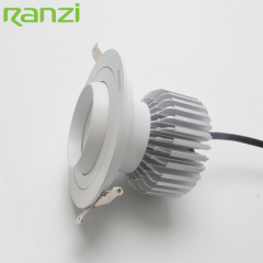 2021 New Arrival 4.5 Inch 35W Round Shape Antiglare COB LED Concealed Down Spot Light For Hotel
