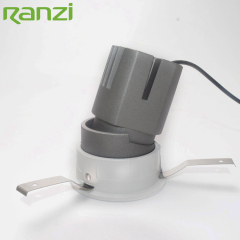 Wholesale Low UGR 3.5 Inch 10W Adjustable Aluminum LED COB Wall Wahser Downlight For Hotel Museum
