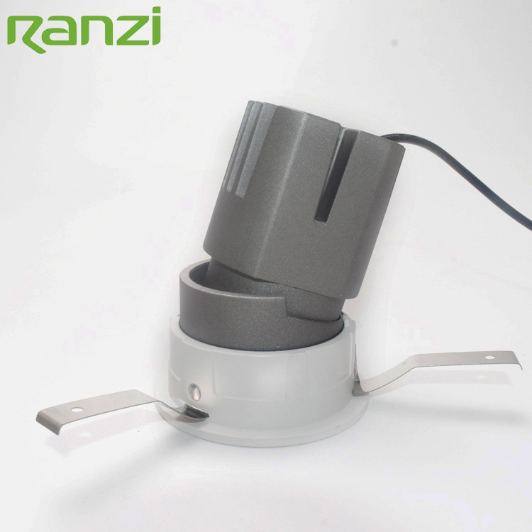 Wholesale Low UGR 3.5 Inch 10W Adjustable Aluminum LED COB Wall Wahser Downlight For Hotel Museum