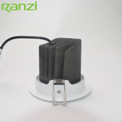 High Lumen Commercial Lighting Aluminum Anti Glare 15W COB Recessed LED Downlight For Hotel