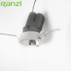 Commercial Hotel Lighting Fixture Aluminum Recessed Anti Glare Flicker Free LED Wall Washer Downlight