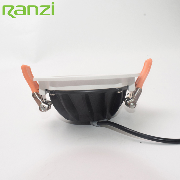 High Lumen Commercial Hotel Celing Lighting Housing Recessed Anti Glare COB LED Down Lights