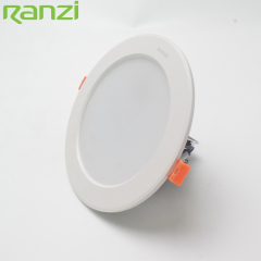 Low UGR LED Ceiling Lighting 6.5 Inch Recessed Aluminum LED Down Light For Commercial Lighting