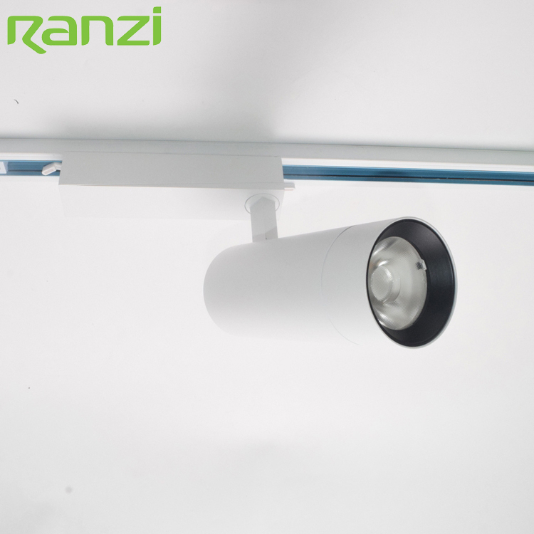 RANZI 2021 Hot Sell Professional Store Lighting Beam Angle Adjustable 30W High Lumen Led Track Light