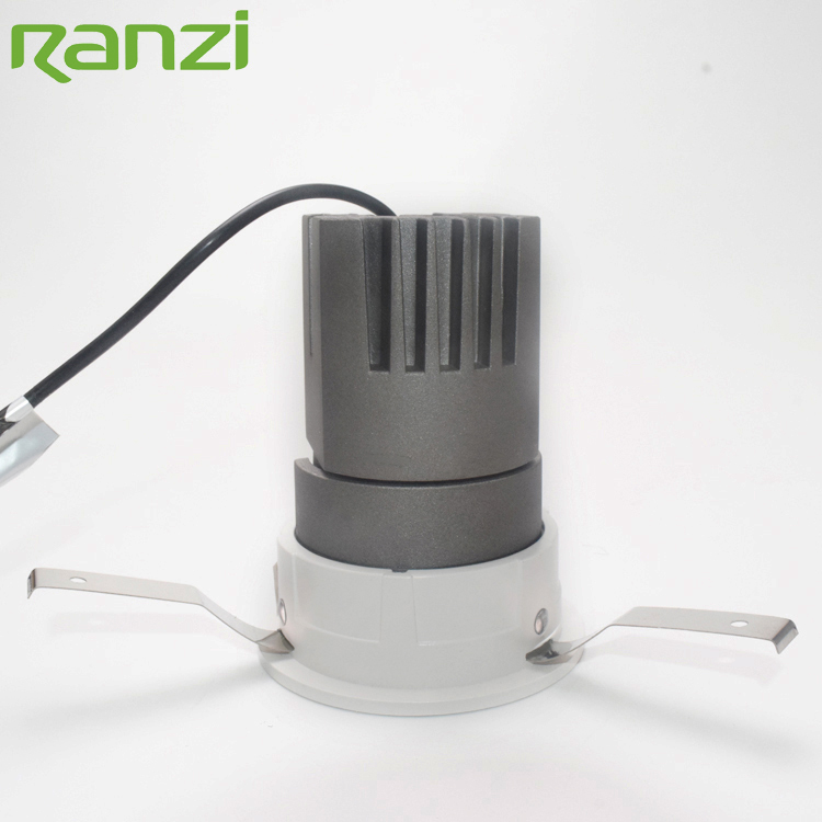 Wholesale Low UGR 3.5 Inch 10W Adjustable Aluminum LED COB Wall Wahser Downlight For Hotel Museum