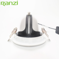 Villa 4 Inch 7W 6000K Aluminum Adjustable Antiglare LED Recessed Ceiling Down Spot Light