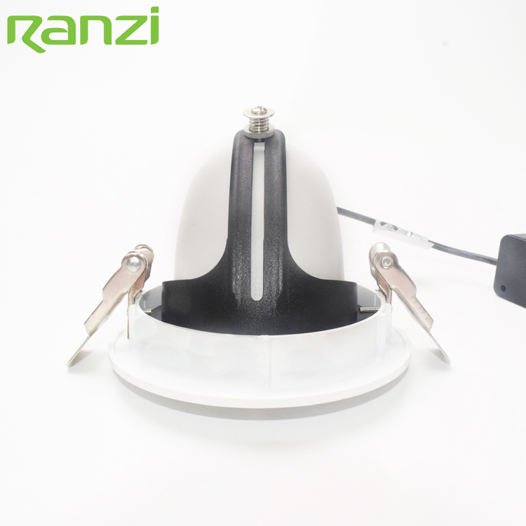Villa 4 Inch 7W 6000K Aluminum Adjustable Antiglare LED Recessed Ceiling Down Spot Light