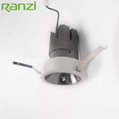 Wholesale Low UGR 3.5 Inch 10W Adjustable Aluminum LED COB Wall Wahser Downlight For Hotel Museum