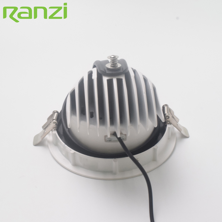 Round cut-out 150mm led down light Aluminum Body Spot Light 25W 30W 35W Adjustable Wall washer downlight LED Recessed Down Light