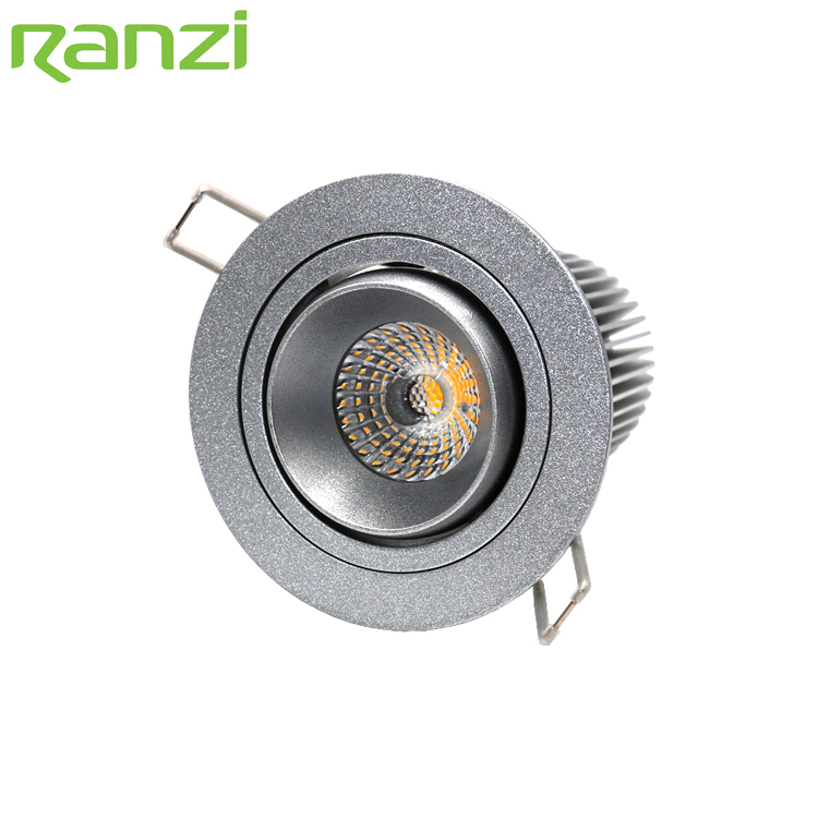 Cheap Price Sale Hotel Commercial Lighting 20W Anti Glare Adjustable COB LED Spotlight Downlight