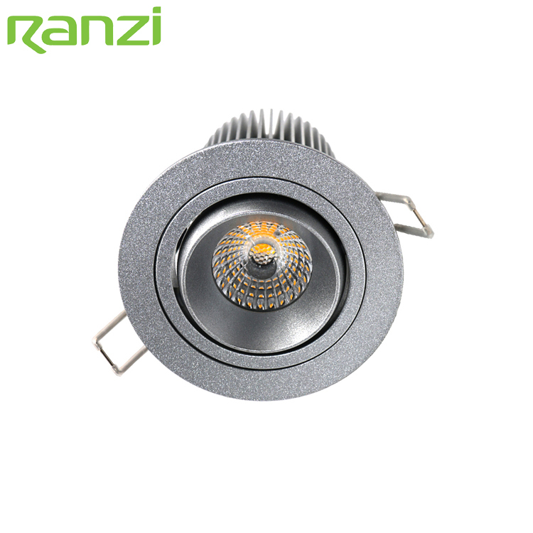 Cheap Price Sale Hotel Commercial Lighting 20W Anti Glare Adjustable COB LED Spotlight Downlight