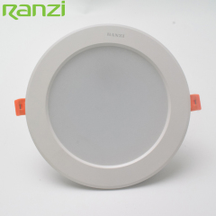 Low UGR LED Ceiling Lighting 6.5 Inch Recessed Aluminum LED Down Light For Commercial Lighting