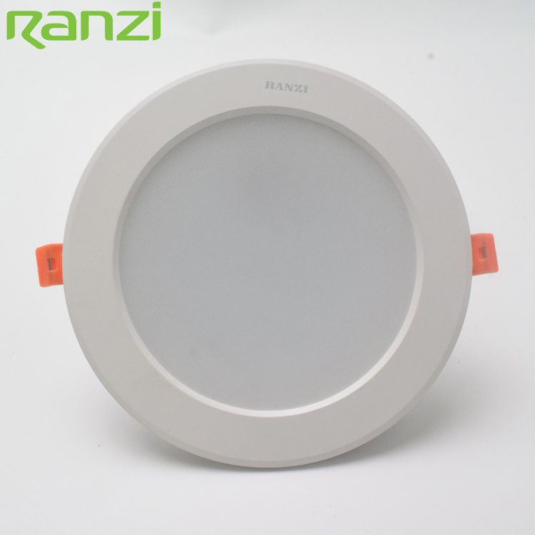 Low UGR LED Ceiling Lighting 6.5 Inch Recessed Aluminum LED Down Light For Commercial Lighting