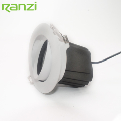 High Lumen Commercial Lighting Aluminum Anti Glare 15W COB Recessed LED Downlight For Hotel