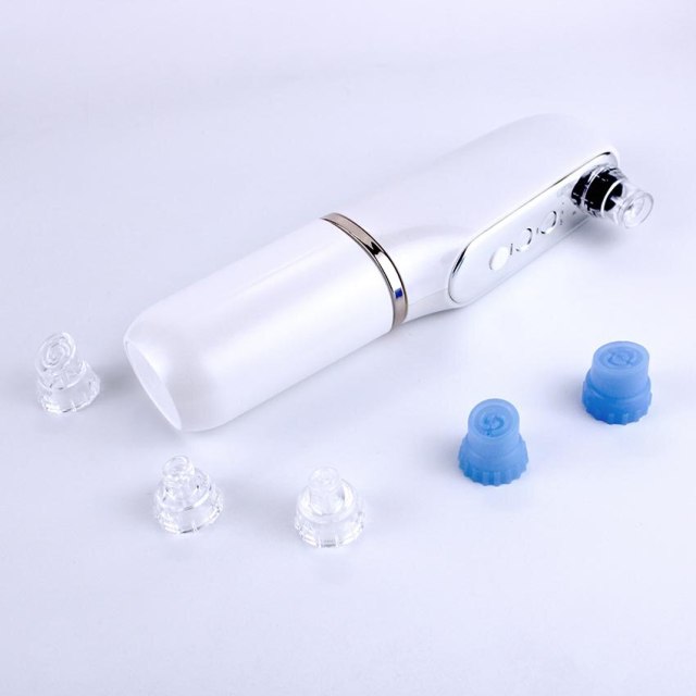 Blackhead Remover Vacuum Suction Rechargeable Small Bubble Black Head Pore Cleaner Acne Skin Care Electric Face Nose Cleaser