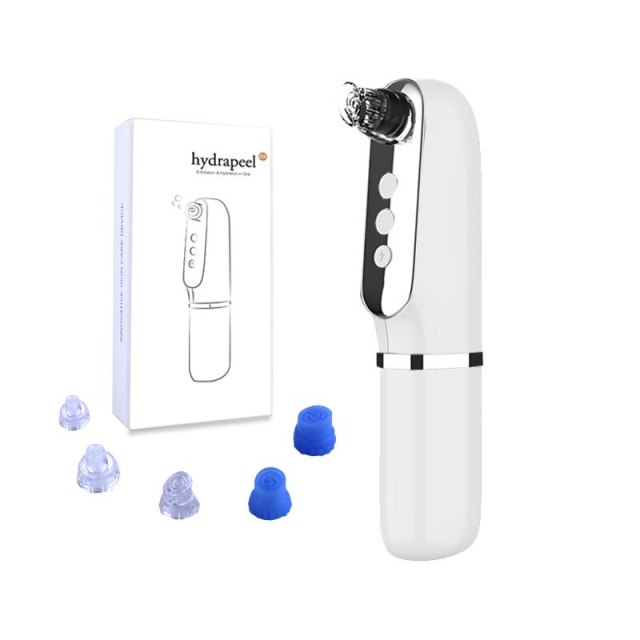Blackhead Remover Vacuum Suction Rechargeable Small Bubble Black Head Pore Cleaner Acne Skin Care Electric Face Nose Cleaser