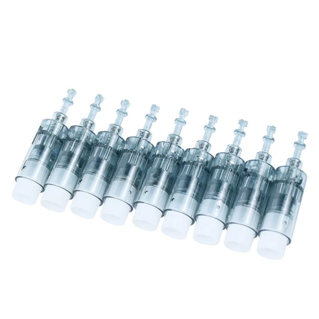 10pcs Bayonet Cartridge Replacement for Dr.pen M8 Micro Needle 16 Pin/11 Pin/36 Pin/5D Nano Micro Skin Needling Tip Derma Stamp