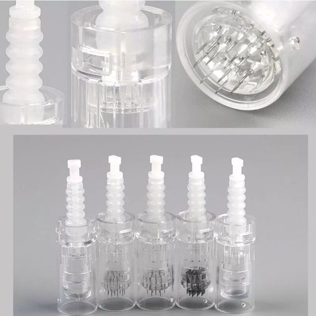 Spiral Screw 12/36/Nano Needle Cartridge Applicable to Beautlinks Professional Microneedling Derma Pen