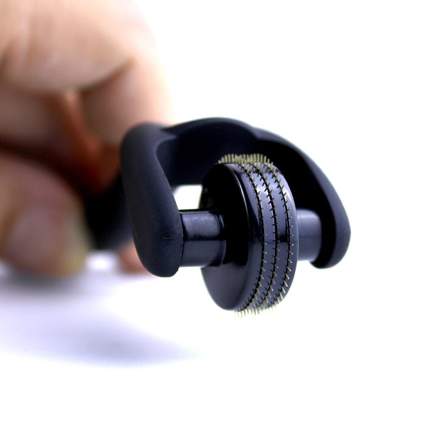 180 Pins Stainless Steel Micro Needle Roller Eyes Massage Wrinkle Remover Derma Rolling System Microneedle Roller