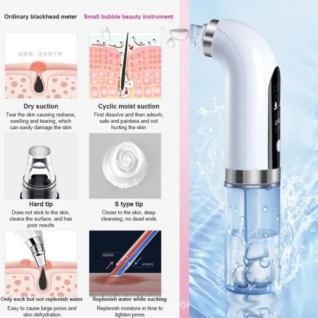 HydraPeel Microdermabrasion Skin Exfolation and Hydration Water Vacuum Hydradermabrasion