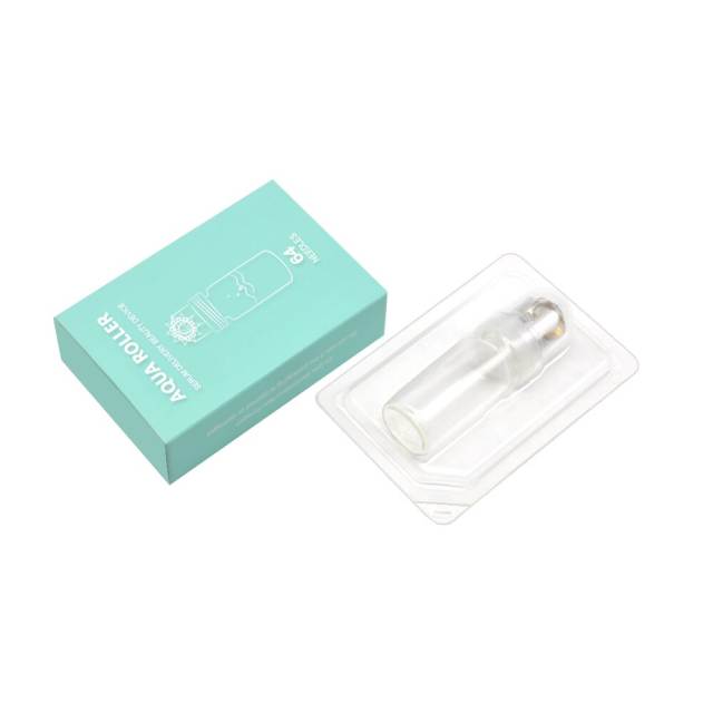 64 Pin Micro Needle Titanium needle Tips Serum Hyaluronic Acid Import Instrument Derma roller For Skin Care
