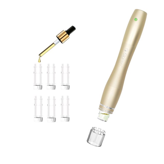 Innovative GLOPEN Dermapen Skin Tool Nano MicroNeedle Serum Delivery Machine Applicator