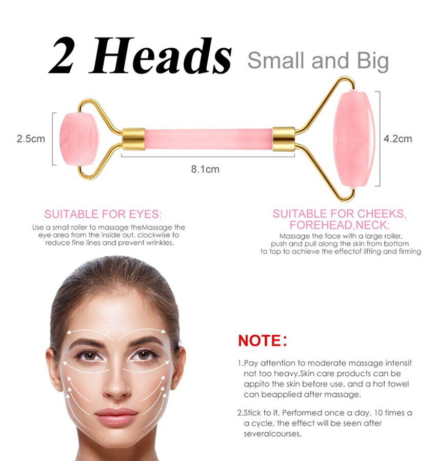 2021 new arrivals anti-aging face Lifting skin care handheld jade roller facial gua sha tool