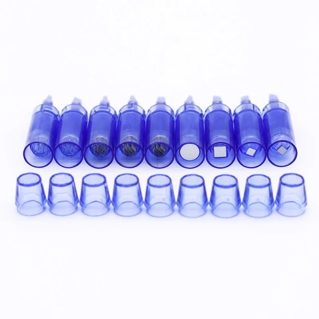 10Pcs Micro Needles Cartridge 9/12/36/42 pin/Nano Needle For Auto Dr. Pen Tattoo Needles Tip For Electric Derma Pen Beauty Tools