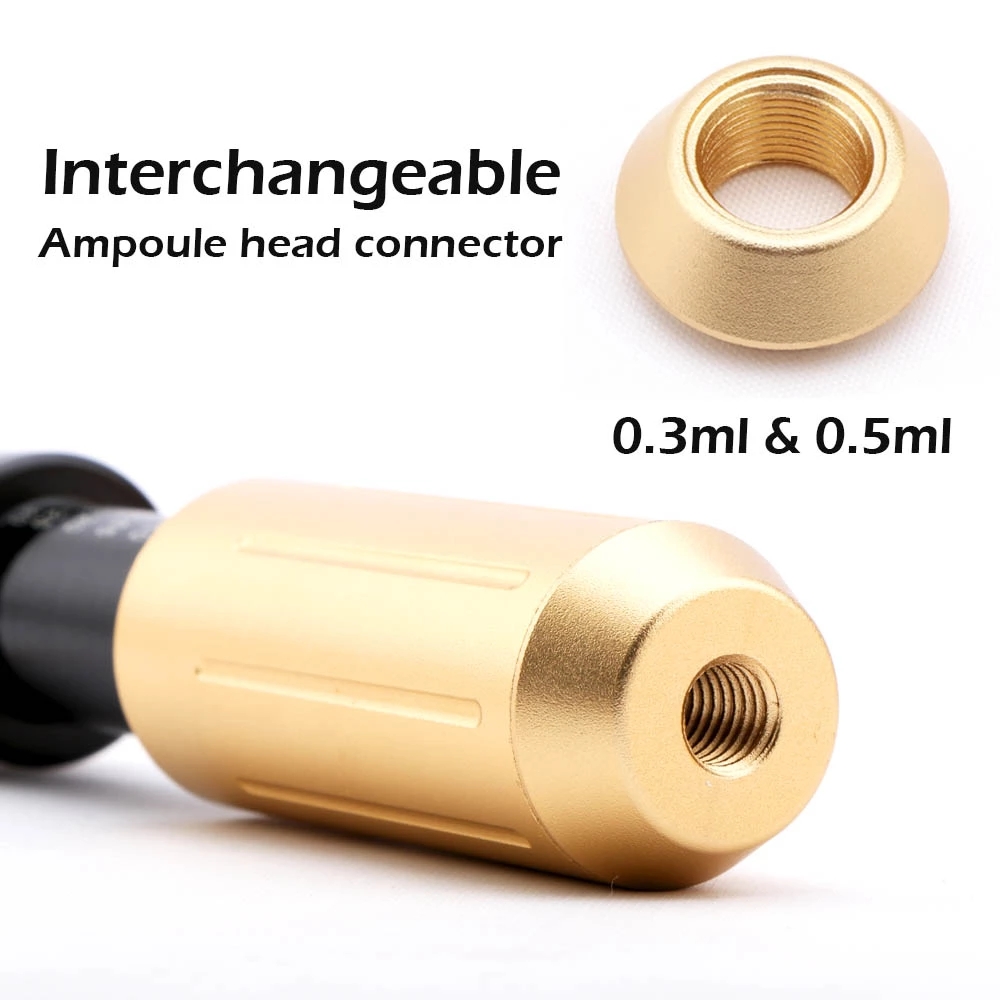 2-In-1 Hyaluronic Acid Pen Hyaluron Injection Pen,Wrinkle Removal Skin Care Tools,High Pressure Lip Filler Atomizer