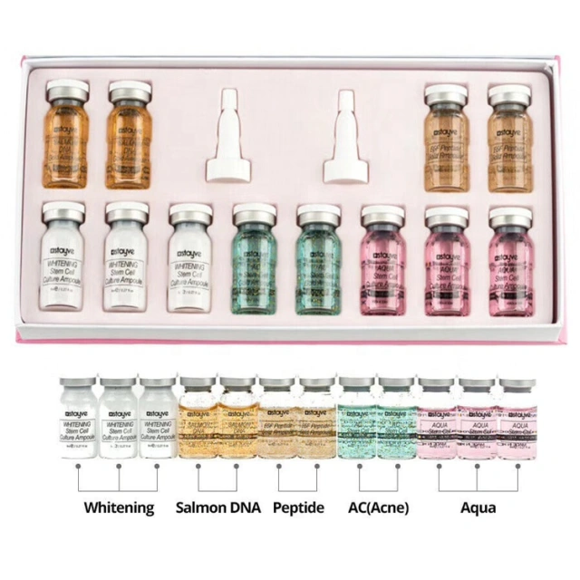 EGF DermaWhite  Skin Booster Ampoule Meso White Starter Kit BB Ampoule Serum Cream Kit