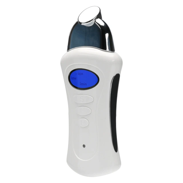 Handheld bio Microcurrent Skin Beauty Device Galvanic Spa with 3 Probes for Face Body Eyes