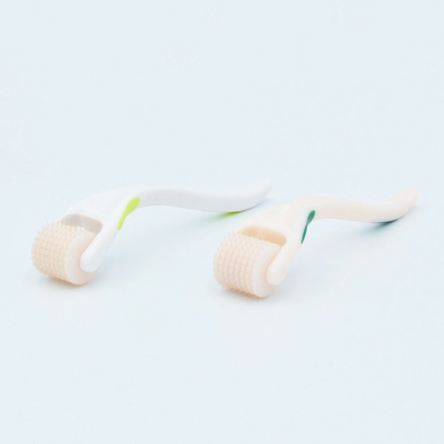2022 New Arrivals 33G 0.2mm 192 Gold Tips Derma Roller Anti-Puffiness Blood Vessels Removal Dermaroller manufacturer