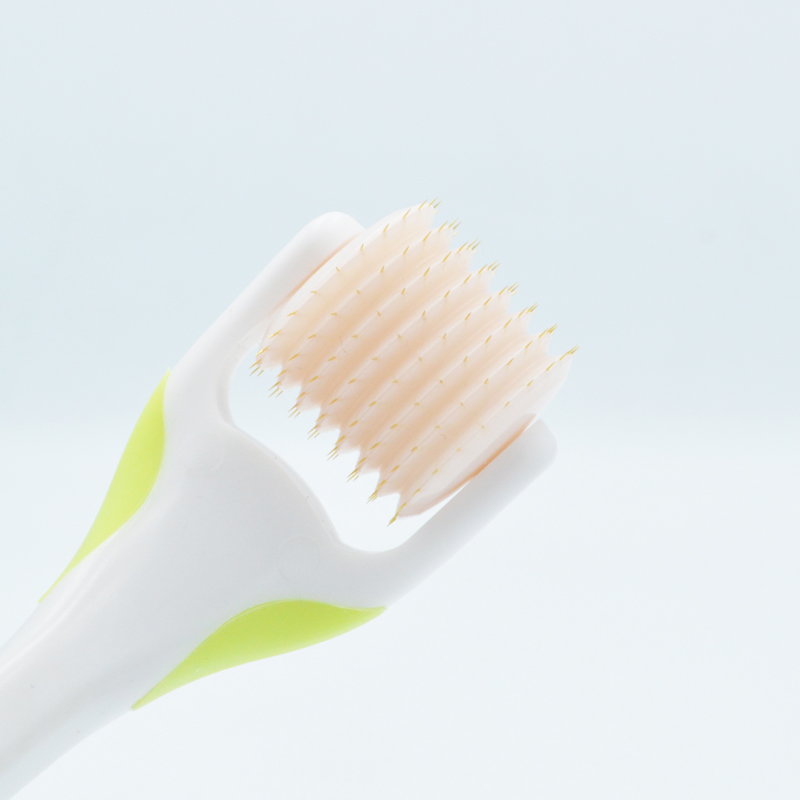 2022 New Arrivals 33G 0.2mm 192 Gold Tips Derma Roller Anti-Puffiness Blood Vessels Removal Dermaroller manufacturer