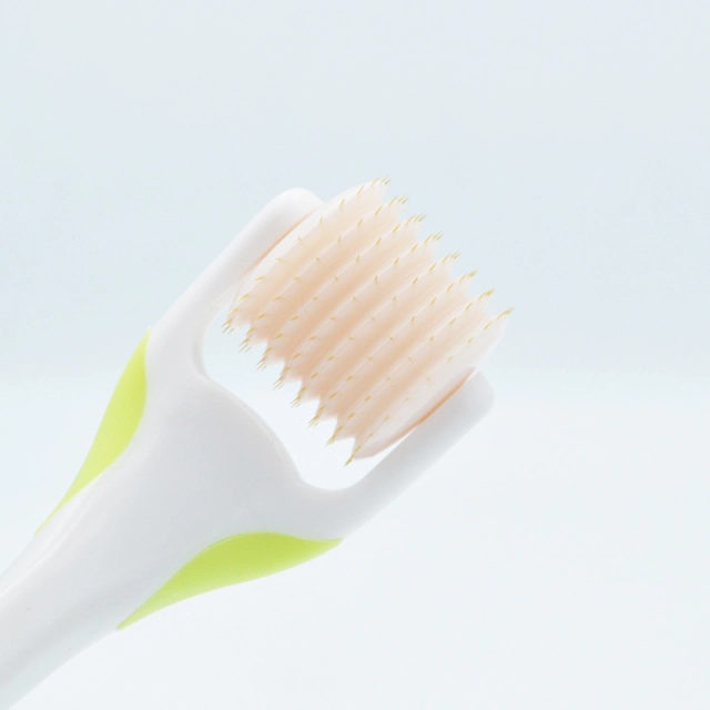 2022 New Arrivals 33G 0.2mm 192 Gold Tips Derma Roller Anti-Puffiness Blood Vessels Removal Dermaroller manufacturer