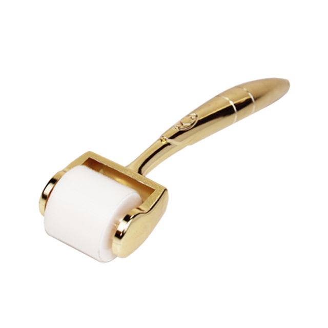 Innovative Microneedling Roller Dissolving Hyaluronic Acid Microneedle Face Roller 0.4mm OEM Custom