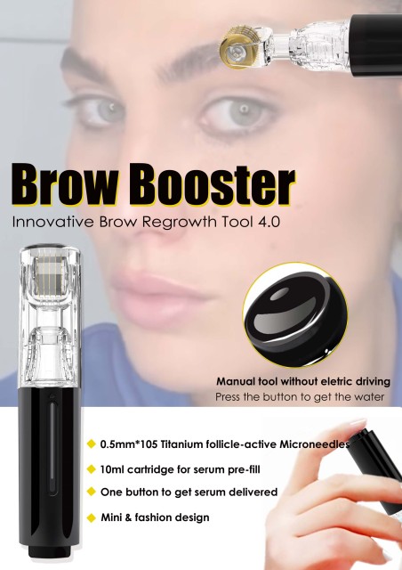 New Hair Oil Applicator Hair Growth Microneedling Roller for Scalp Treatment