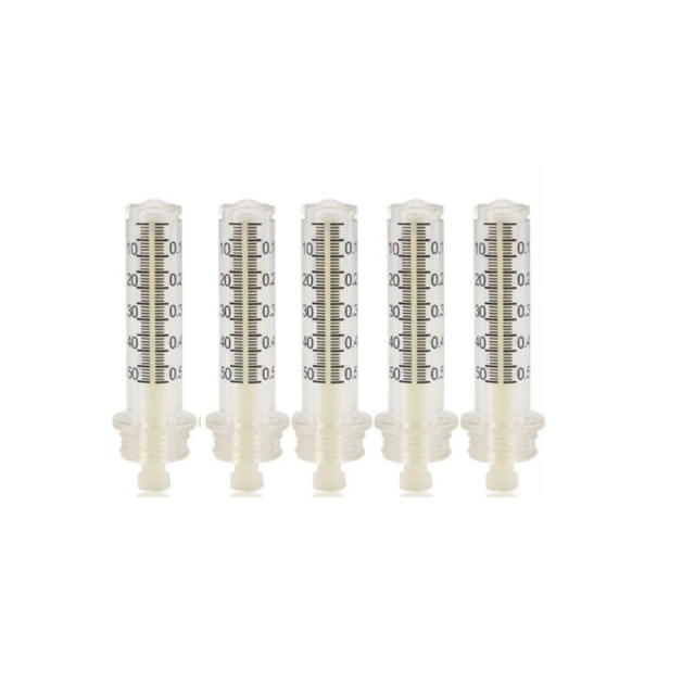 Universal 0.3ML / 0.5ML Syringe Ampoule For Hyaluronic Pen High Pressure Injection Gun