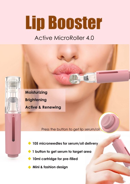 New Hair Oil Applicator Hair Growth Microneedling Roller for Scalp Treatment