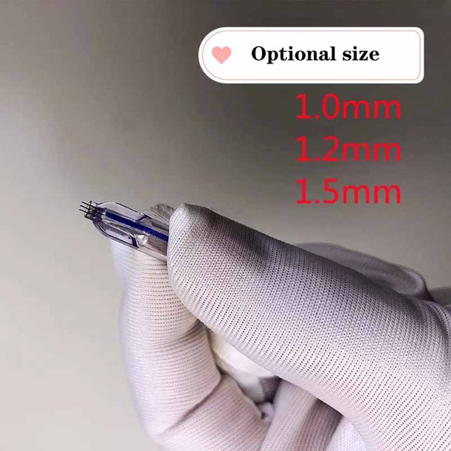 NanoSweet Nanosoft Microneedles 1.0mm 1.2mm 1.5mm Fillmed Hand Three Needles for for Anti Aging
