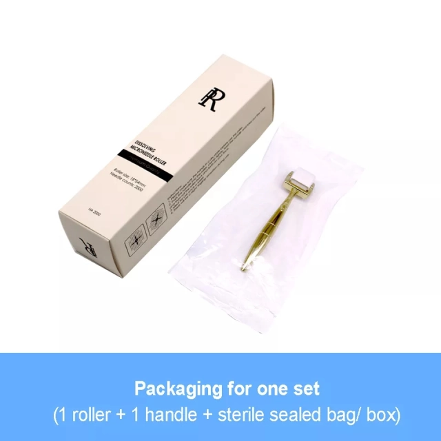 Innovative Microneedling Roller Dissolving Hyaluronic Acid Microneedle ...