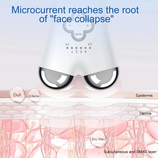 Home Use Massage EMS Skin Care Facial Beauty Firming V Face Portable Mini Microcurrent Face Lift Machine