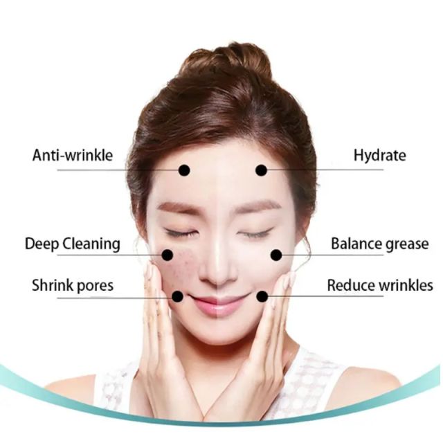 Deep Remove Blackhead Peeling H2-O2 Aqua Peel Jet Oxygen Facial Dermabrasion HD Camera RF Salon SPA Used Ion Spray Small Bubble Machine