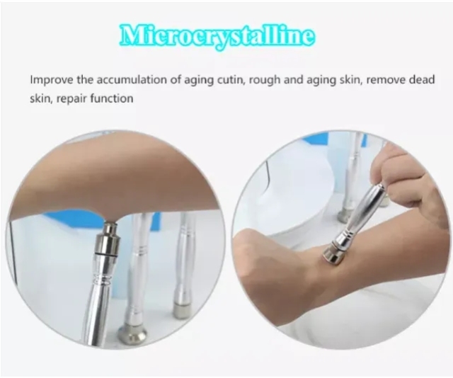 Dermomasaz Peeling Skin Rejuvenation Suction Facial Blackhead Pore Cleaning Crystal Micro Carving Diamond Dermabrasion Machine