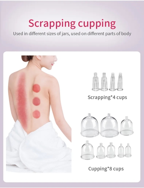 Dermomassager Dermomasaz Vacuum Pump Suction Therapy Butt Enhance Home Use Lift Boob Hip Enlarge Breast Enlargement Beauty Machine