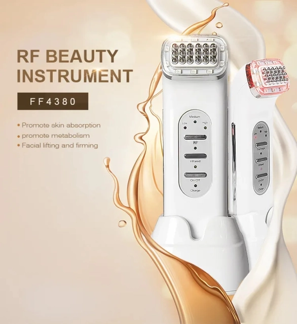 High Quality Wrinkle Remover Tighten Skin Face Lift Mini Electric Massager Beauty Device Salon Home Use RF Beauty Instrument